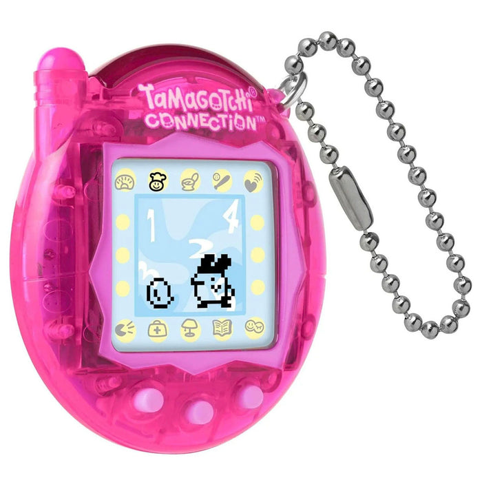 Tamagotchi Connection Translucent Pink Virtual Reality Pet