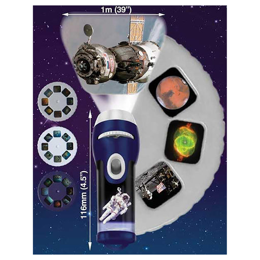 Brainstorm Space Torch & Projector Set
