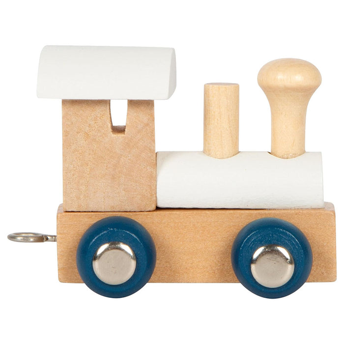Letters Train Polar Snow White Train Engine Wooden Toy