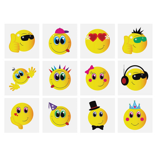 Henbrandt Mini Smile Temporary Fun Tattoos