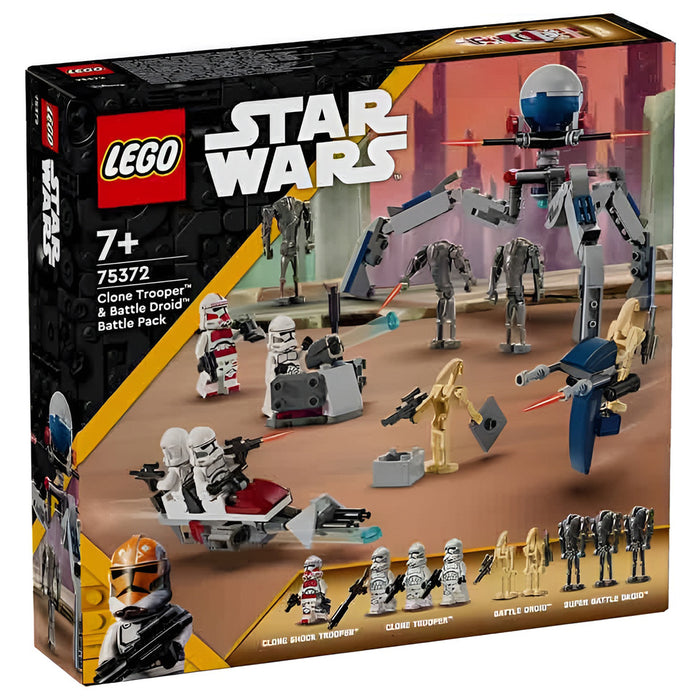 LEGO Star Wars Clone Trooper & Battle Droid Battle Pack Building Set