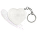Mini Glam Heart Glitter Balm Extra Credit Keychain