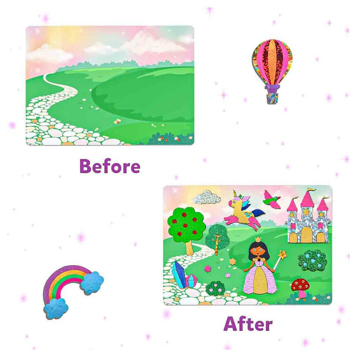 Skillmatics Foil Fun: Unicorns & Princesses Set