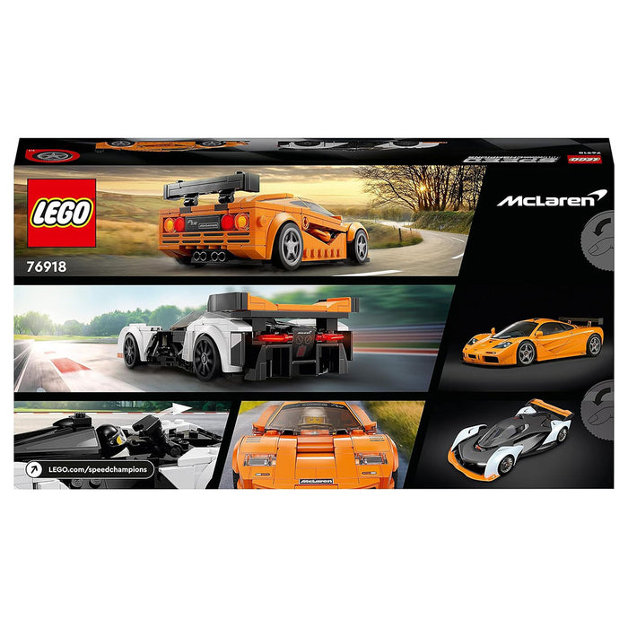 LEGO Speed Champions 76918 McLaren Solus GT & McLaren F1 LM Building Set