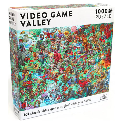 Video Game Valley 1000 Piece Jigsaw Puzzle