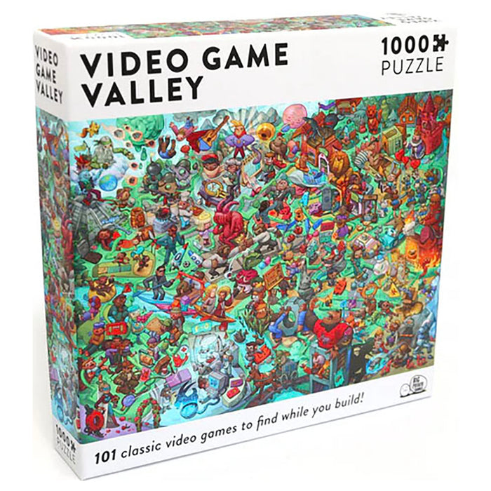 Video Game Valley 1000 Piece Jigsaw Puzzle