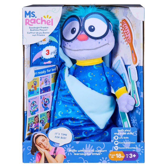 Ms. Rachel Goodnight Frankie Bedtime Playset