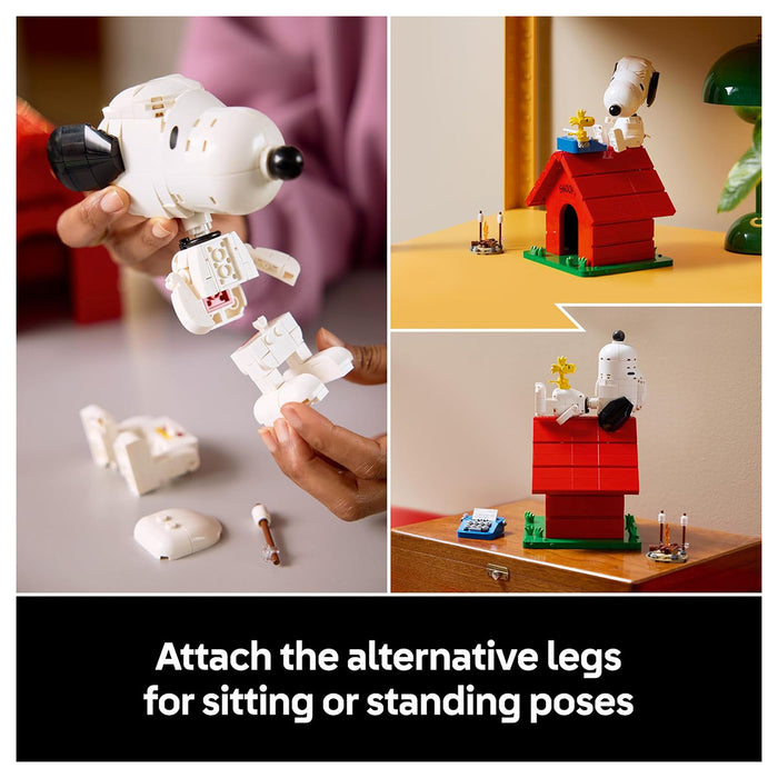 LEGO Ideas Peanuts: Snoopy's Doghouse Building Set