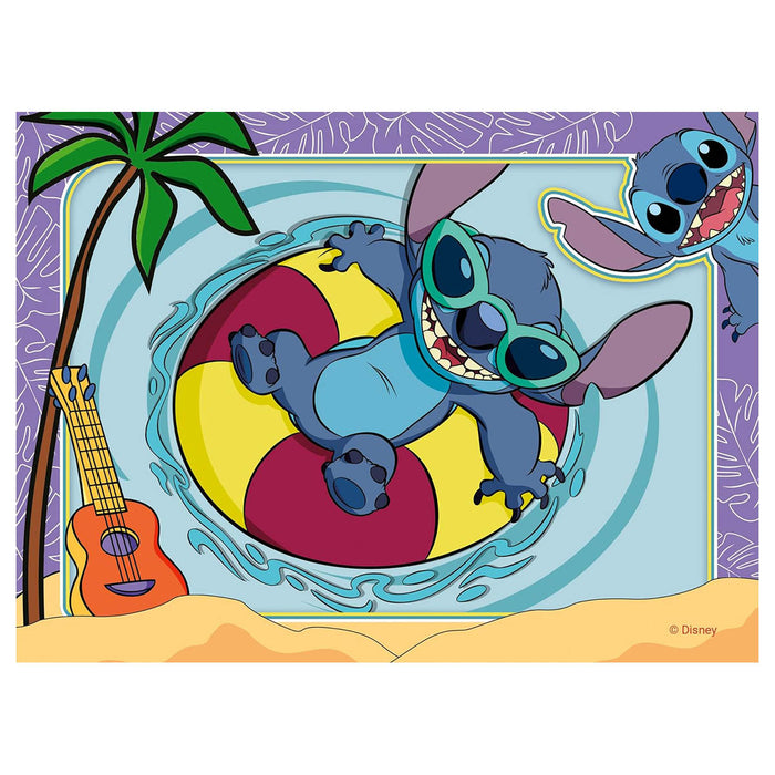 Disney Stitch 4 in a Box Puzzles