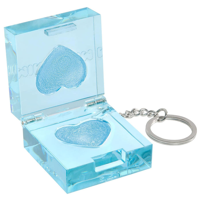 Mini Glam Cube Shimmer Highlights Vibe Check Keychain