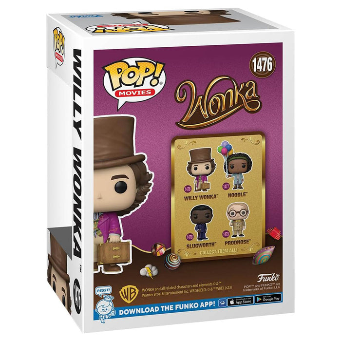 Funko Pop! Movies: Wonka: Willy Wonka Vinyl Figure #1476
