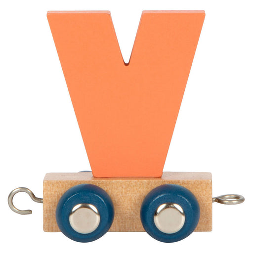 Letters Train Polar 'V' Wooden Toy