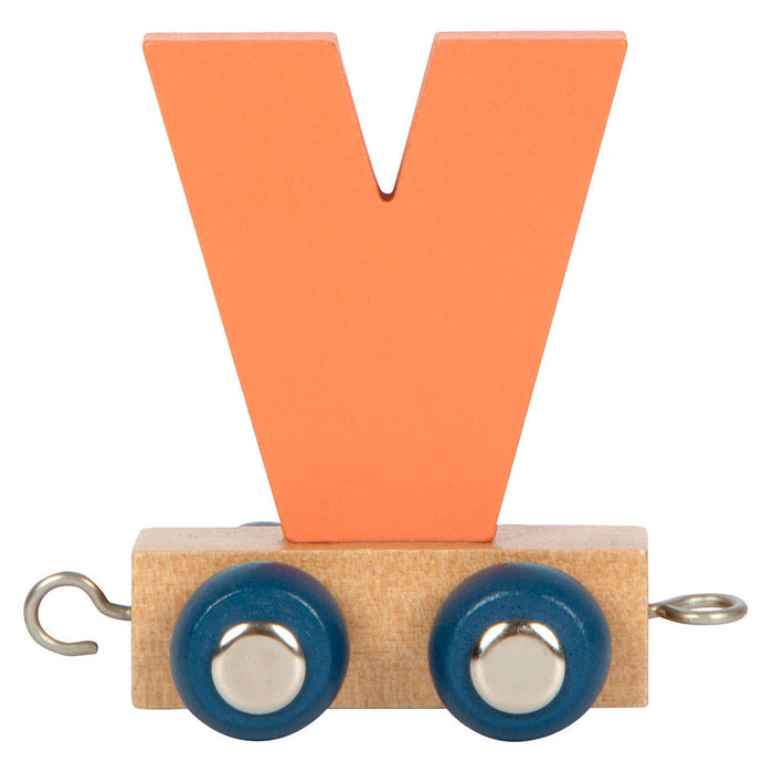 Letters Train Polar 'V' Wooden Toy