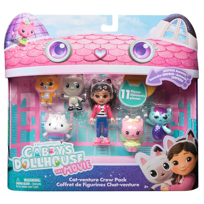Gabby's Dollhouse: The Movie: Cat-venture Crew Pack