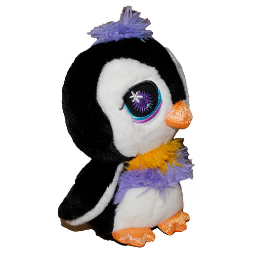 Littlest Pet Shop White & Black Penguin 6" Cuddle Plush Pet 