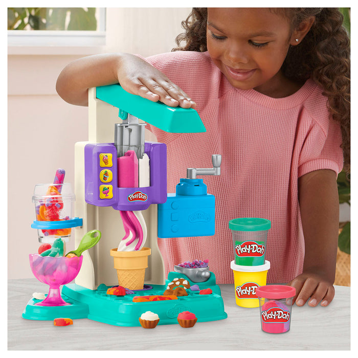 Play-Doh Rainbow Swirl Ice Cream Playset