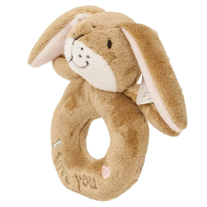Guess How Much I Love You: Little Nutbrown Hare Ring Rattle Soft Toy