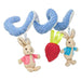 Peter Rabbit and Flopsy Activity Spiral Soft Toy