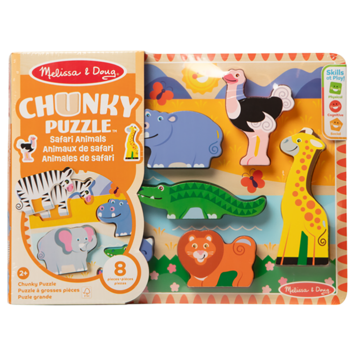 Melissa & Doug Chunky Puzzle (styles vary)