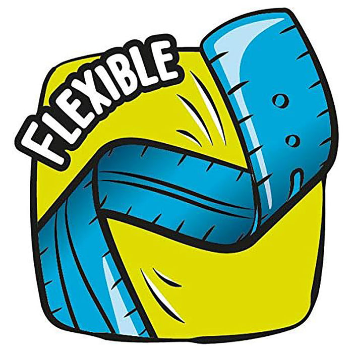 Helix Maped Ruler Twist'N Flex 15cm