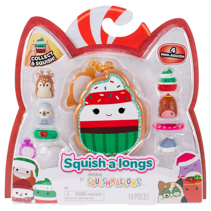 Squishmallows Squish-a-longs Holiday Set #1