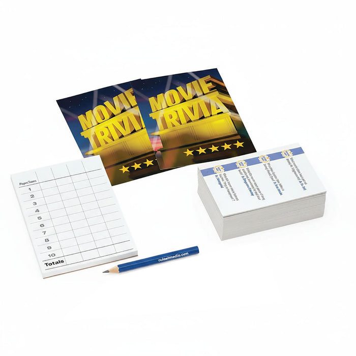Movie Trivia Card Game