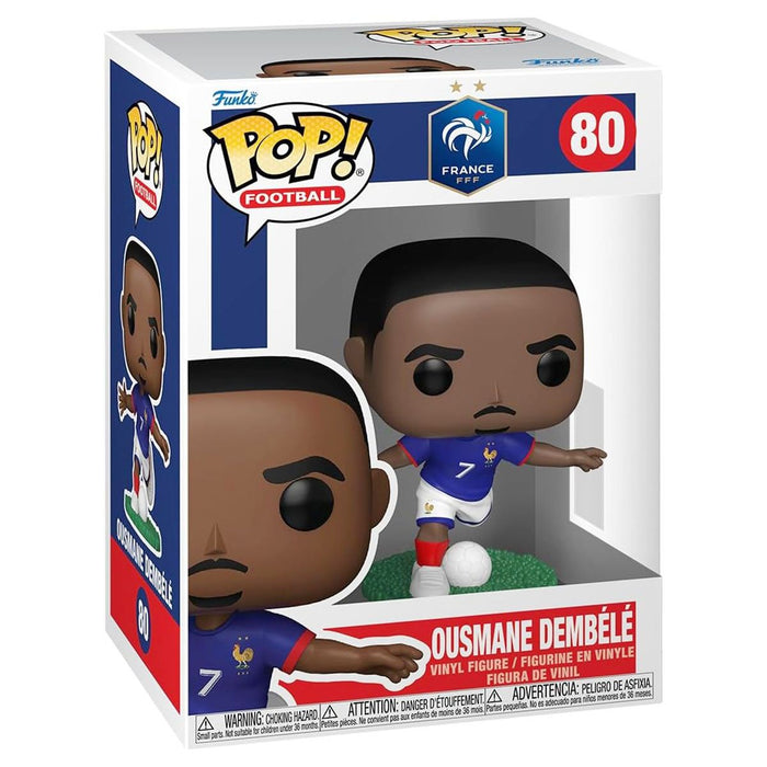 PFunko Pop! Football: France: Ousmane Dembélé Vinyl Figure #80