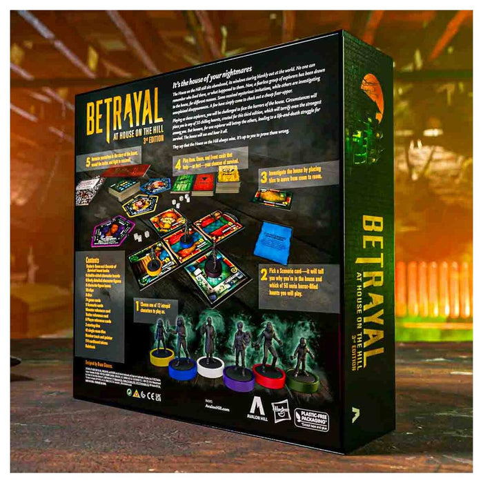 Betrayal at House on the Hill 3rd Edition Board Game