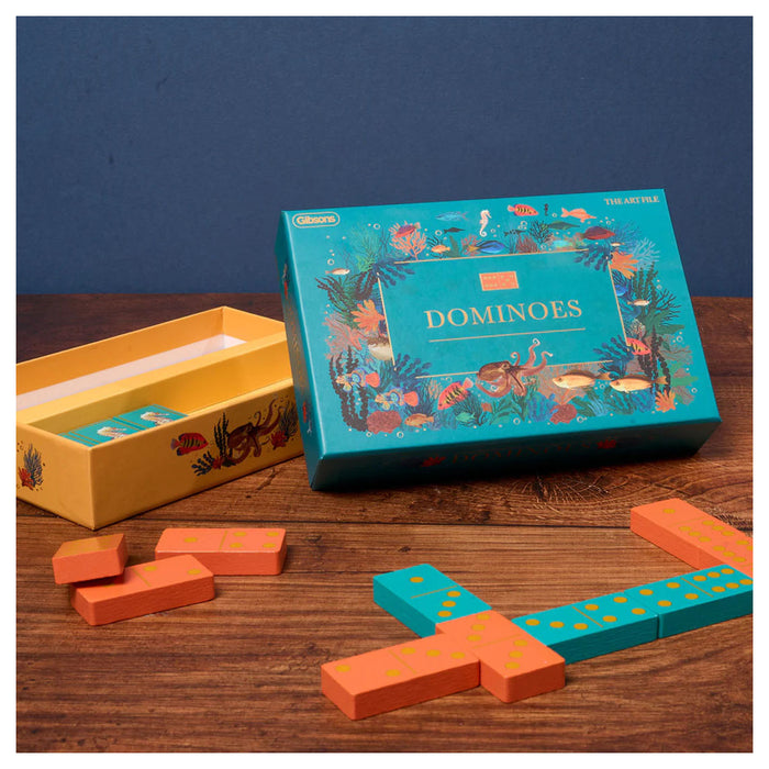 Gibsons The Art File: Dominoes Game
