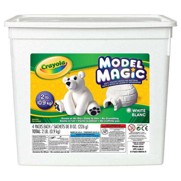 Crayola Model Magic White Tub Modelling Material