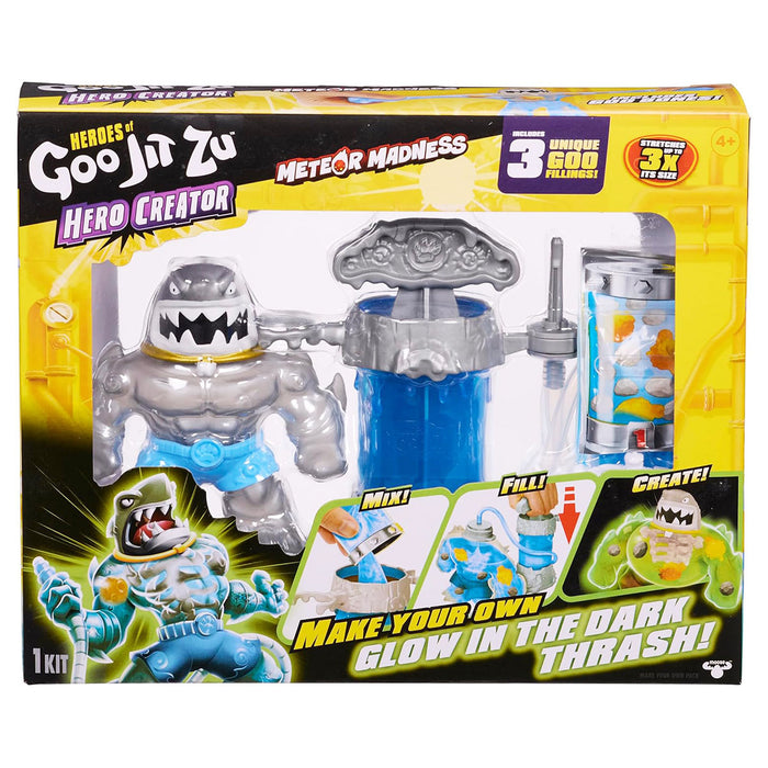 Heroes of Goo Jit Zu Meteor Madness Hero Creator Thrash Stretch Figure