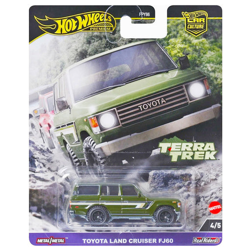 Hot Wheels Premium Car Culture Terra Trek: Toyota Land Cruiser FJ60 Car (4/5)
