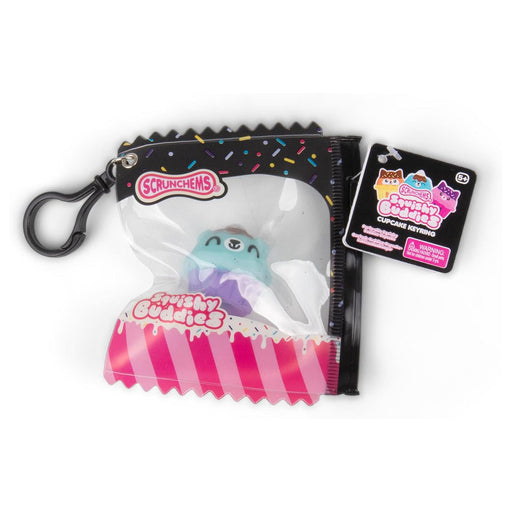 Scrunchems Squishy Buddies Cupcake Keyring - Assorted Pack