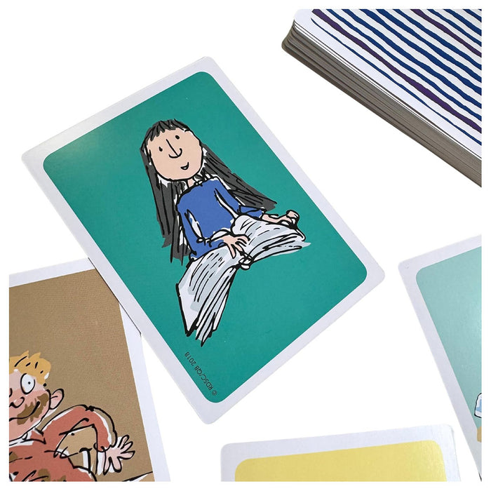 Roald Dahl Matilda Dodge the Trunchball Card Game