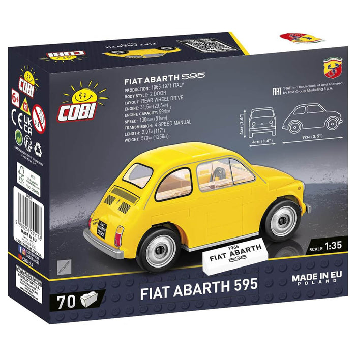 COBI FIAT 1965 Abarth 595 Building Set