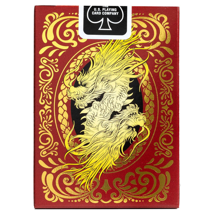 Bicycle Red Dragon Playing Cards