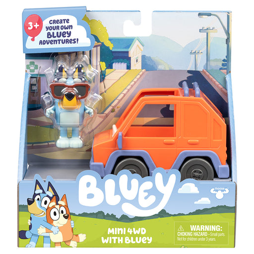 Bluey Mini 4WD with Bluey Playset