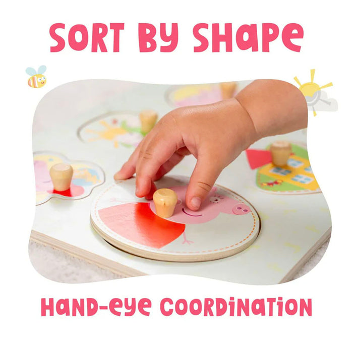 Peppa Pig Wooden Puzzle Set