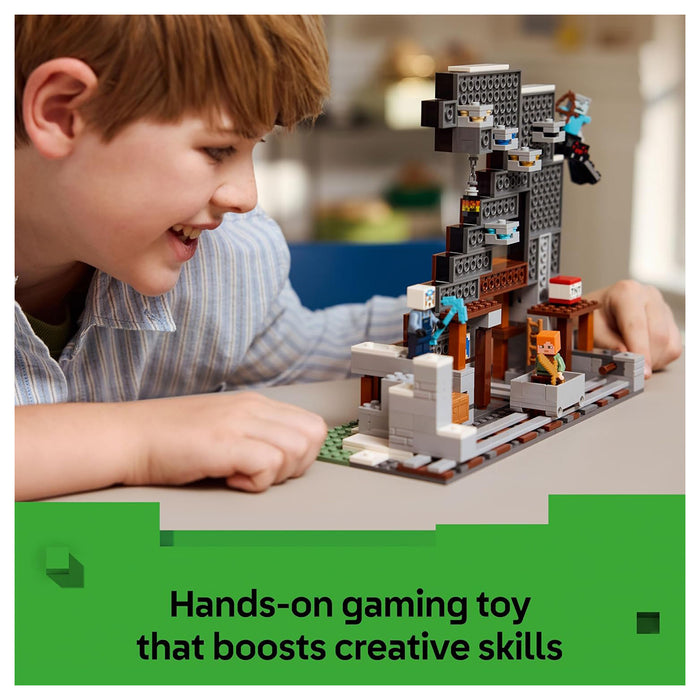 LEGO Minecraft The Pickaxe Mine Building Set