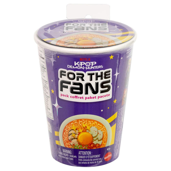K-POP Demon Hunters: For the Fans Noodle Cup 3.5" Figure (styles vary)
