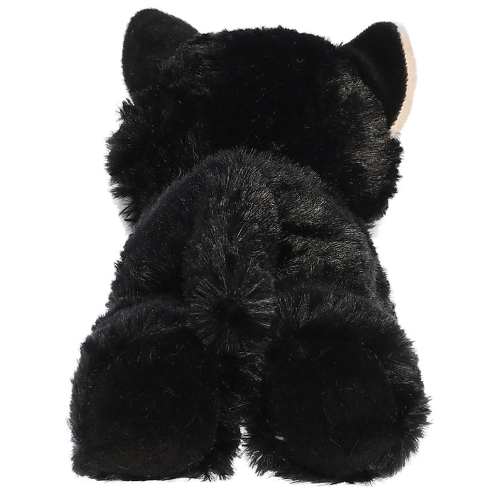 Mini Flopsies Maynard Black & White Cat 8In Soft Toy