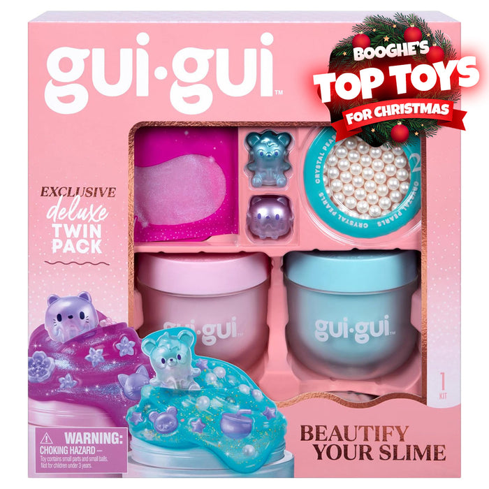 Gui Gui Shimmer Slime Deluxe Twin Pack