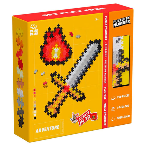 Plus-Plus Puzzle by Number Adventure Set