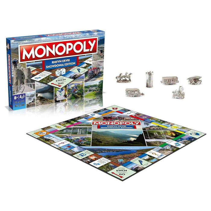 Monopoly Board Game Rhifyn Eryri/Snowdonia Edition