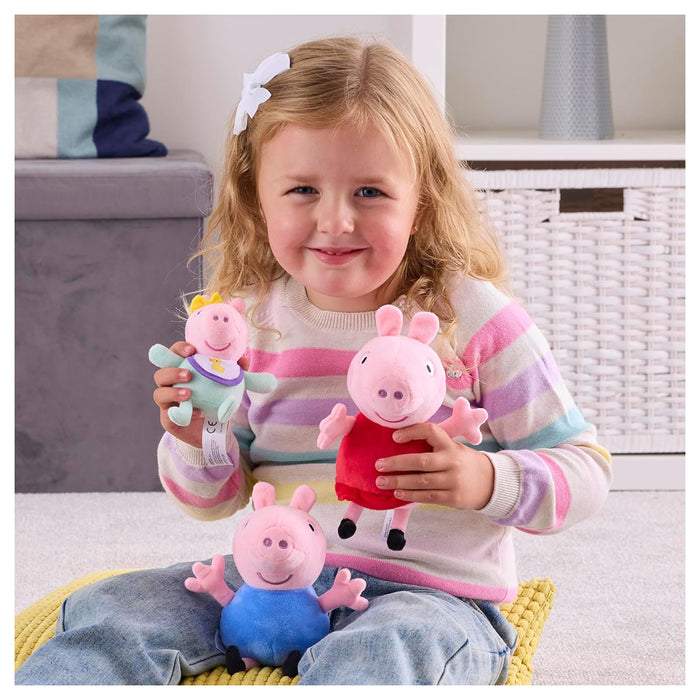 Peppa Pig Peppa, George & Evie Plush (3 Pack)