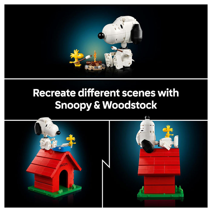 LEGO Ideas Peanuts: Snoopy's Doghouse Building Set