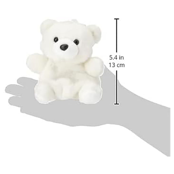 Palm Pals Snowy Polar Bear 13cm Soft Toy