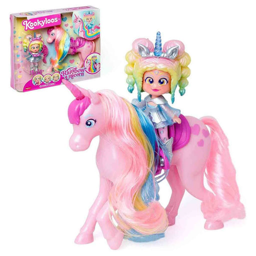 KookyLoos Rainbow Unicorn & Iris Doll