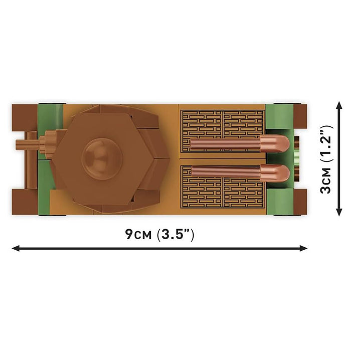 COBI Historical Collection WW2 Somua S-35 Tank Building Set