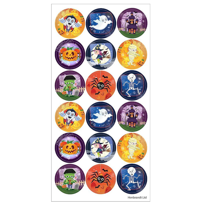 Halloween Stickers Sheet